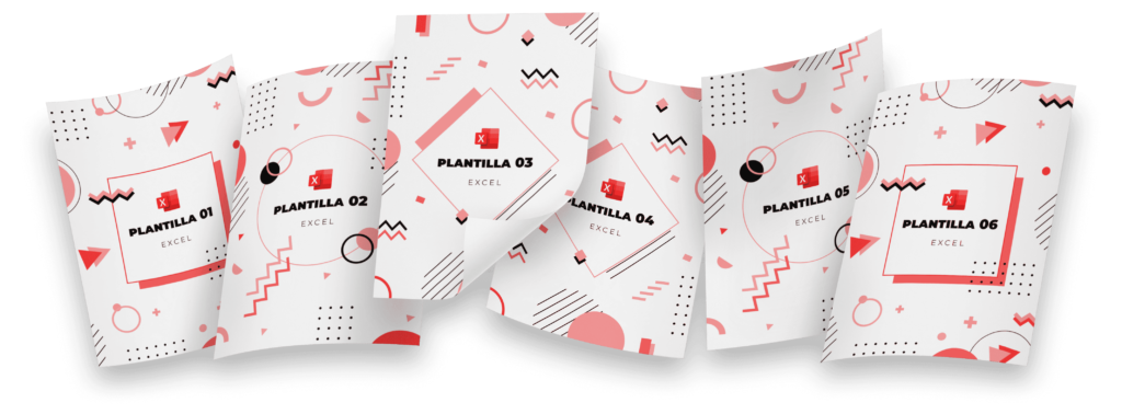 PACK DE 6 PLANTILLAS EN EXCEL